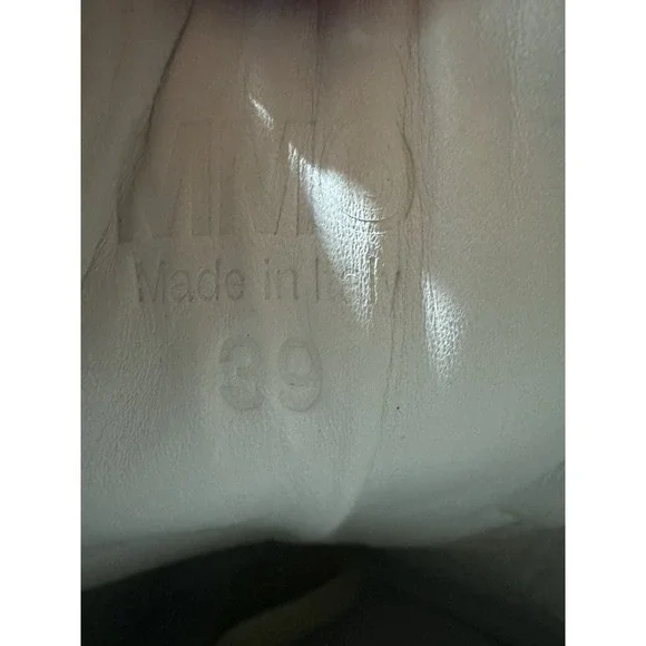 Maison Margiela MM6 Women's 39 US 9 Chunky Gambetta Sneakers Beige Shoes - Picture 5 of 10